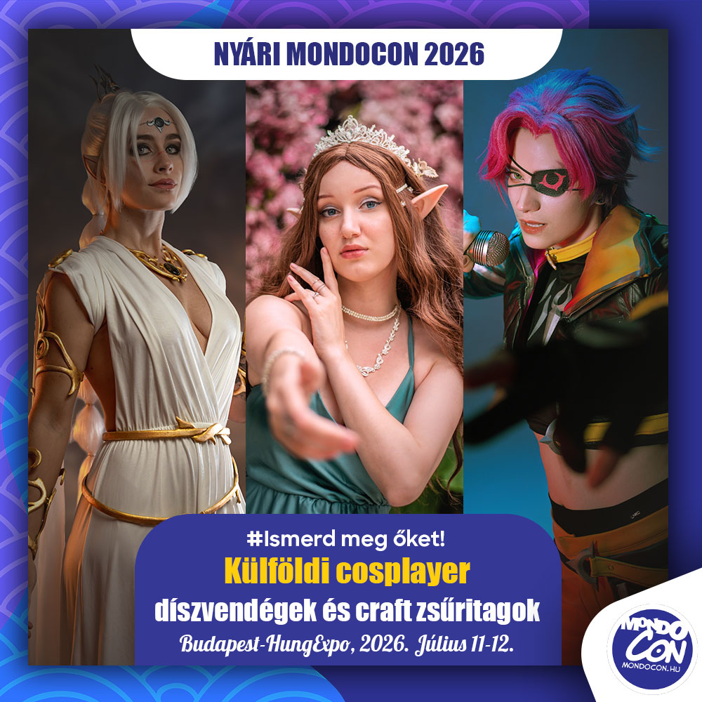 Külföldi cosplayer díszvendégek